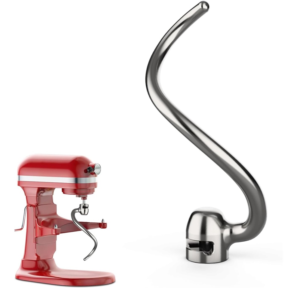 Kitchenaid Mixer Pro 600 - ตะขอตีแป้งสแตนเลสสำหรับเครื่องผสมอาหารแบบตั้งโต๊ะ KitchenAid 5QT-6QT รุ่น Bowl-Lift, ใช้ได้กับ