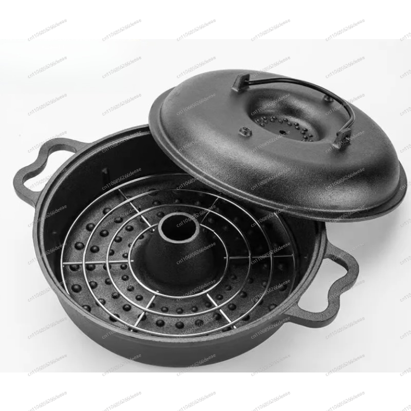 Cast Iron Corn - มันเทศอบเหล็กหล่อหนาพิเศษ มันเทศอบในครัวเรือน เกาลัดหวาน บาร์บีคิว ข้าวโพดดิบ
