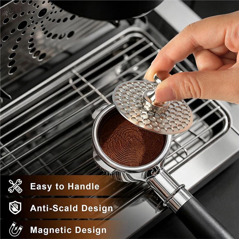 Breville Espresso Barista Express - 2026-เครื่องมือเก็บผงกาแฟแบบแม่เหล็กพร้อมตะแกรงกรองผงกาแฟสำหรับเครื่องชงเอสเพรสโซ Breville สำหรับพอร์ตาฟิลเตอร์ขนาด 54 มม. -