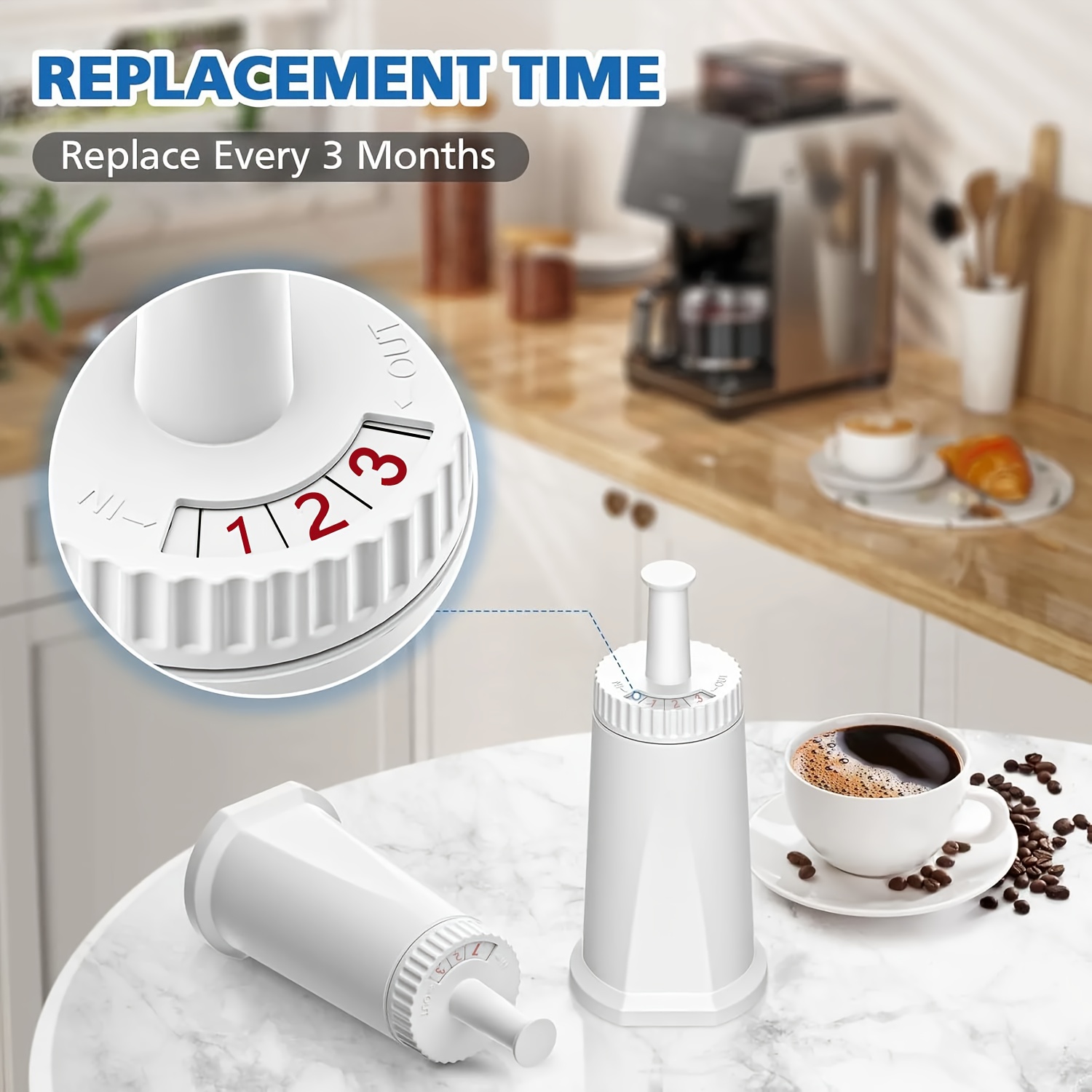ไส้กรองน้ำสำหรับเครื่องชงกาแฟ  - Breville Espresso Barista Touch บทวิจารณ์และราคา