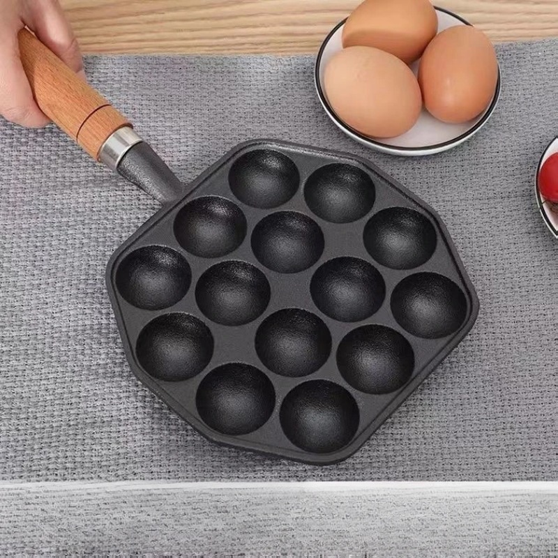 กระทะทาโกะยากิสำหรับอบขนมถาดซิ - Cast Iron Corn บทวิจารณ์และราคา