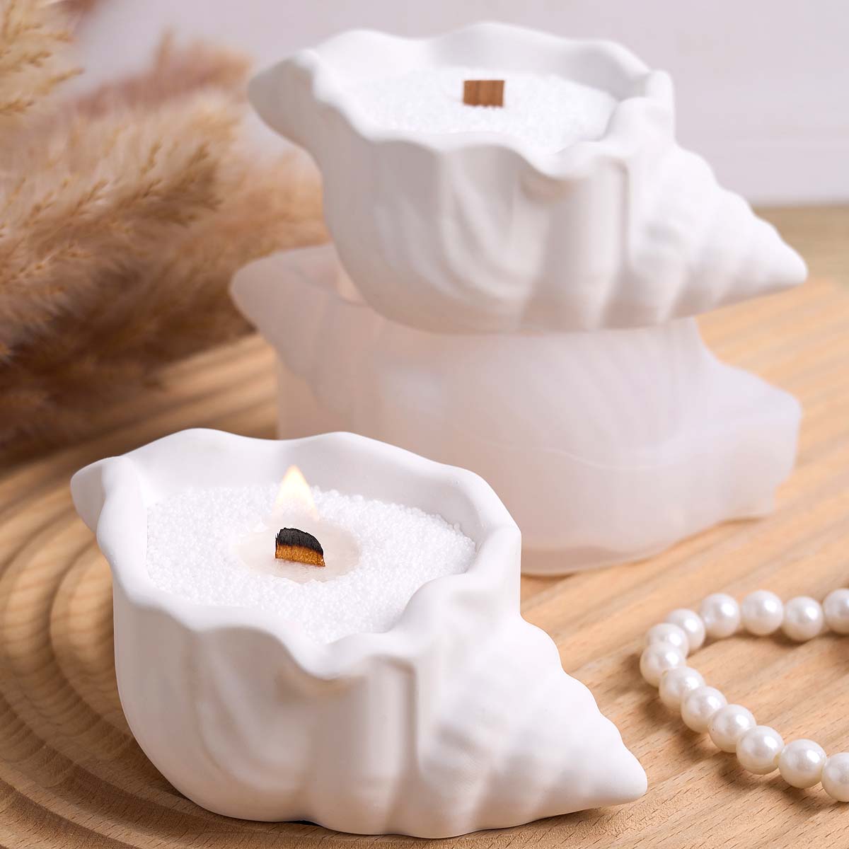 Conch เทียน Jar แม่พิมพ์ซิลิโค - Potsticker Mold บทวิจารณ์และราคา