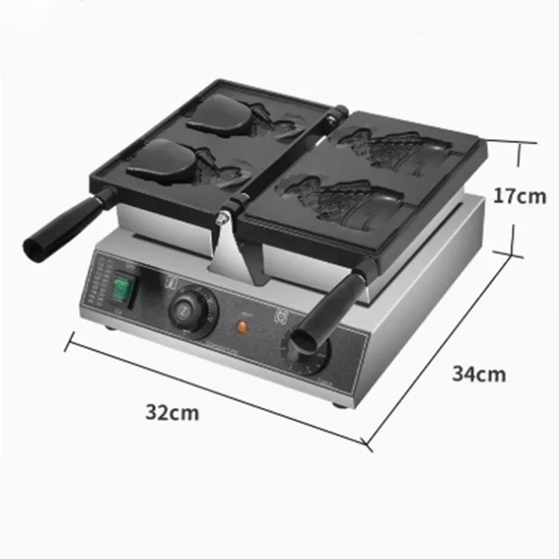 เครื่องทำขนมไทยากิรูปปลาแบบเปิ - Waffle Cone Maker บทวิจารณ์และราคา