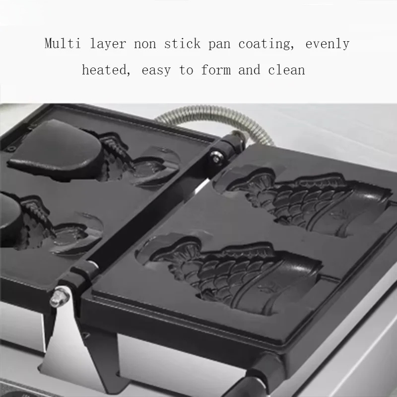 เครื่องทำขนมไทยากิรูปปลาแบบเปิ - Waffle Cone Maker บทวิจารณ์และราคา