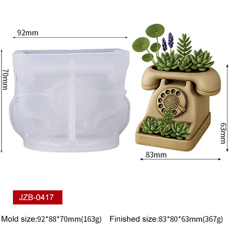แม่พิมพ์ซิลิโคนรูปโทรศัพท์โบรา - Potsticker Mold บทวิจารณ์และราคา