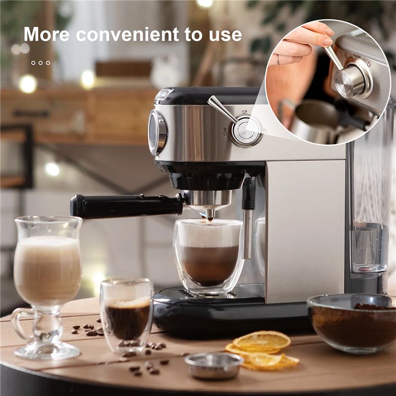 คันโยกไอน้ำแบบถอดเปลี่ยนได้สำห - Breville Espresso Barista Express บทวิจารณ์และราคา