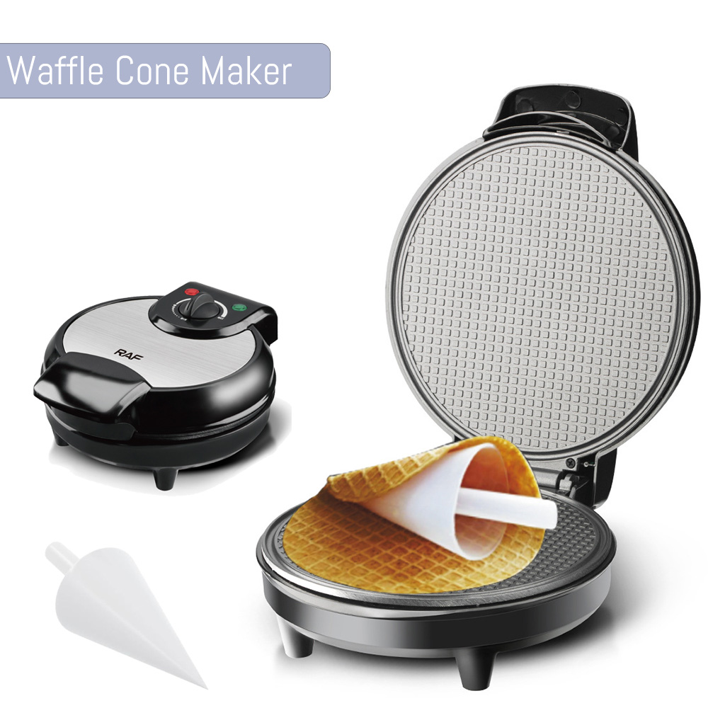 เครื่องทําวาฟเฟิลโคนไฟฟ้าพร้อม - Waffle Cone Maker บทวิจารณ์และราคา