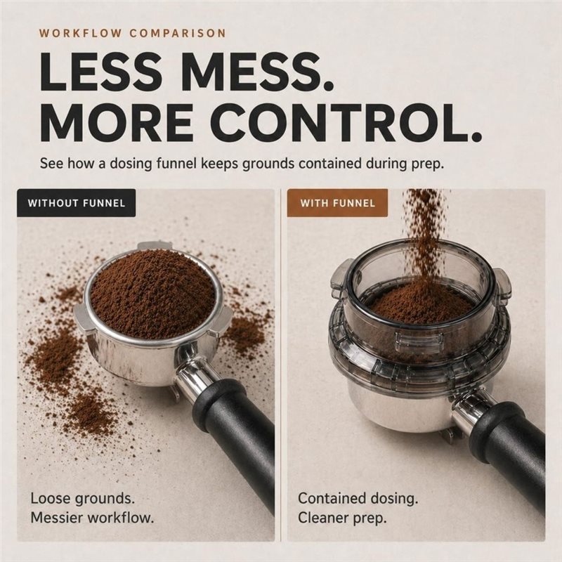 A65T-Twist-Lock Portafilter Do - Breville Espresso Barista Express บทวิจารณ์และราคา