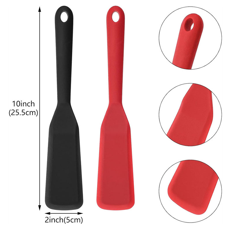 ไม้พายซิลิโคนบาง 1/2 ชิ้น สำหร - Okonomiyaki Spatula บทวิจารณ์และราคา