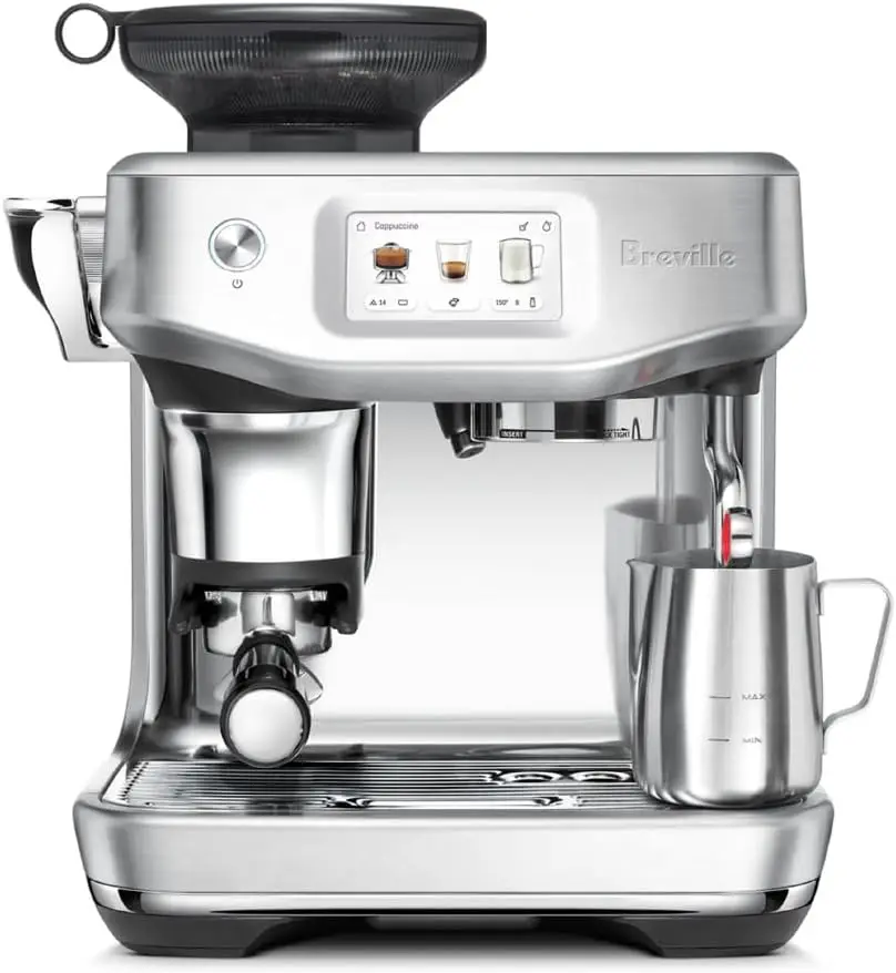 เครื่องชงกาแฟ Breville Barista - Breville Espresso Barista Touch บทวิจารณ์และราคา