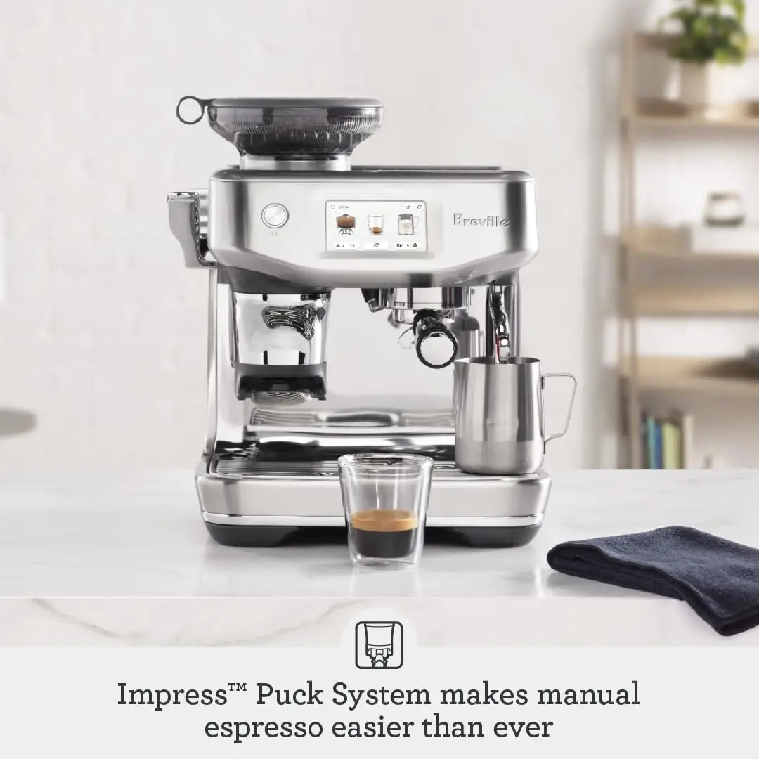 เครื่องชงกาแฟ Breville Barista - Breville Espresso Barista Touch บทวิจารณ์และราคา