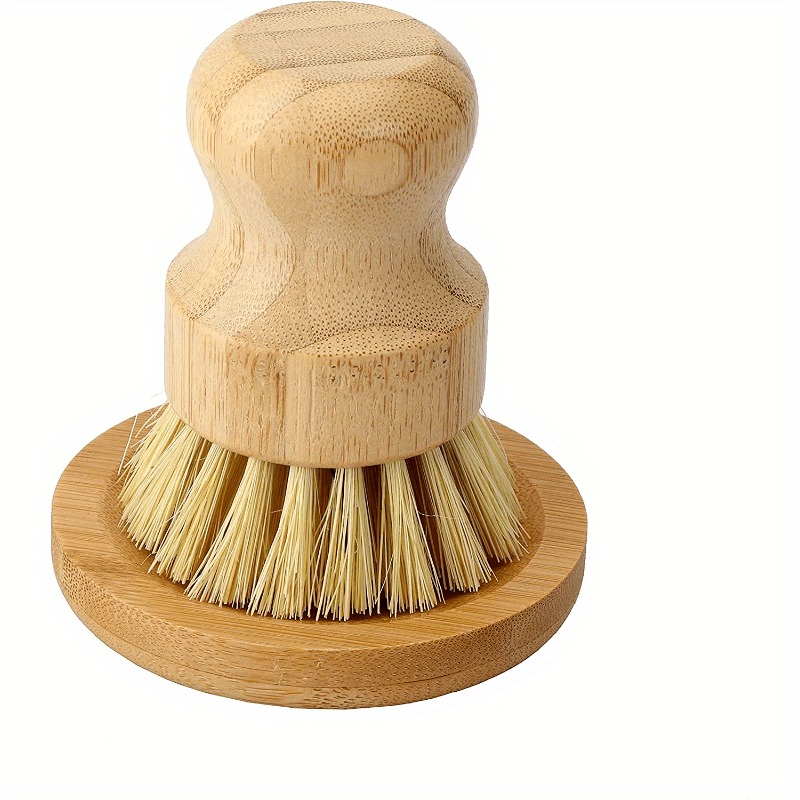 แปรงขัดจานไม้ไผ่ แปรงล้างจานไม - Cast Iron Corn บทวิจารณ์และราคา