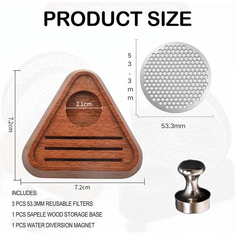 CYCLI-53.5Mm Espresso Puck Scr - Breville Espresso Barista Express บทวิจารณ์และราคา