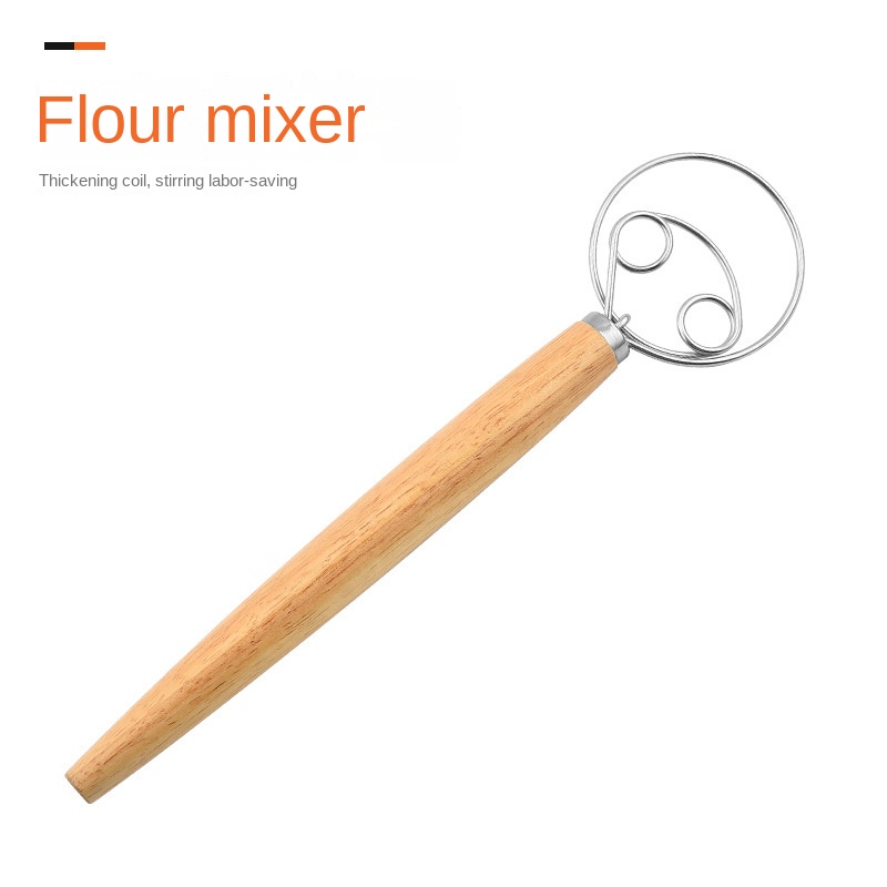 เครื่องผสมแป้งด้ามไม้โอ๊ค430 8 - Danish Pancake Pan บทวิจารณ์และราคา