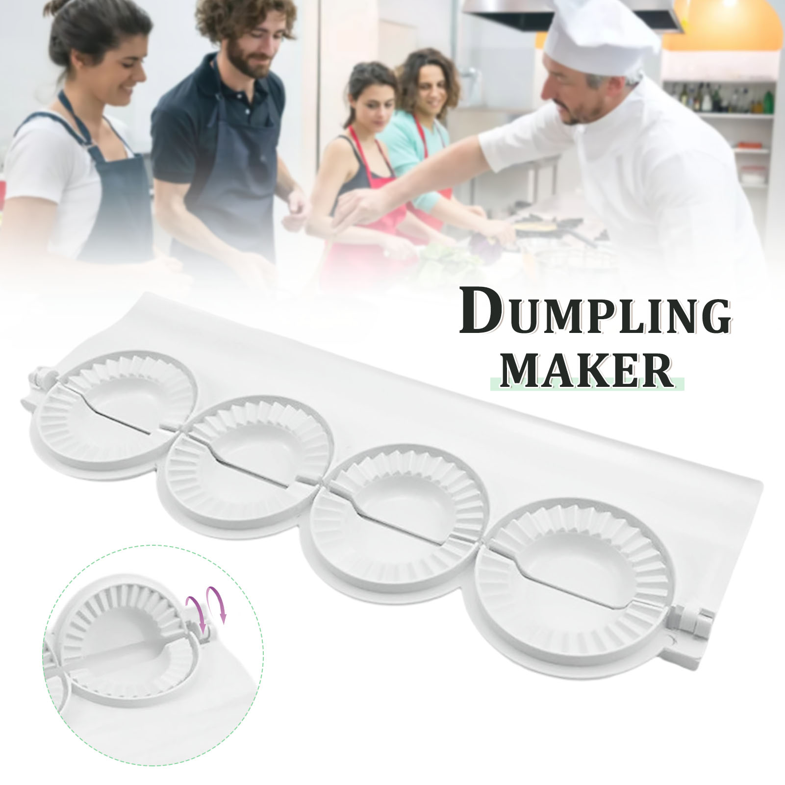 ขนาดใหญ่ DIY Dumpling แม่พิมพ์ - Dumpling Press Set บทวิจารณ์และราคา