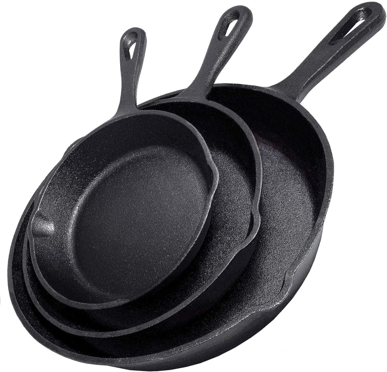 กระทะเหล็กหล่อขนาด 14/16/20 ซม - Mini Pancake Griddle บทวิจารณ์และราคา
