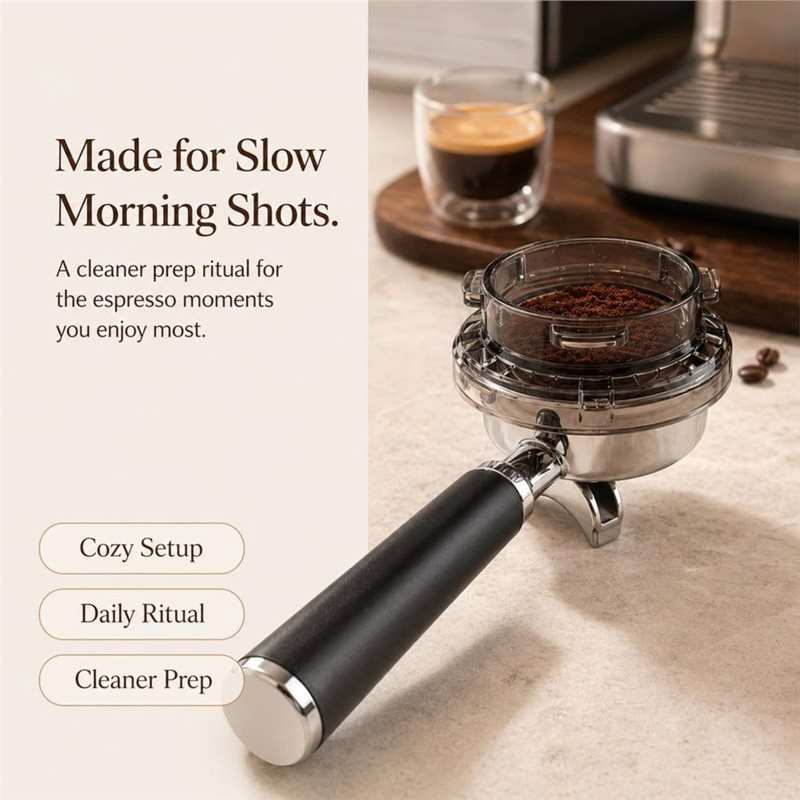 กรวยจ่ายกาแฟแบบ Twist-Lock ขนา - Breville Espresso Barista Express บทวิจารณ์และราคา