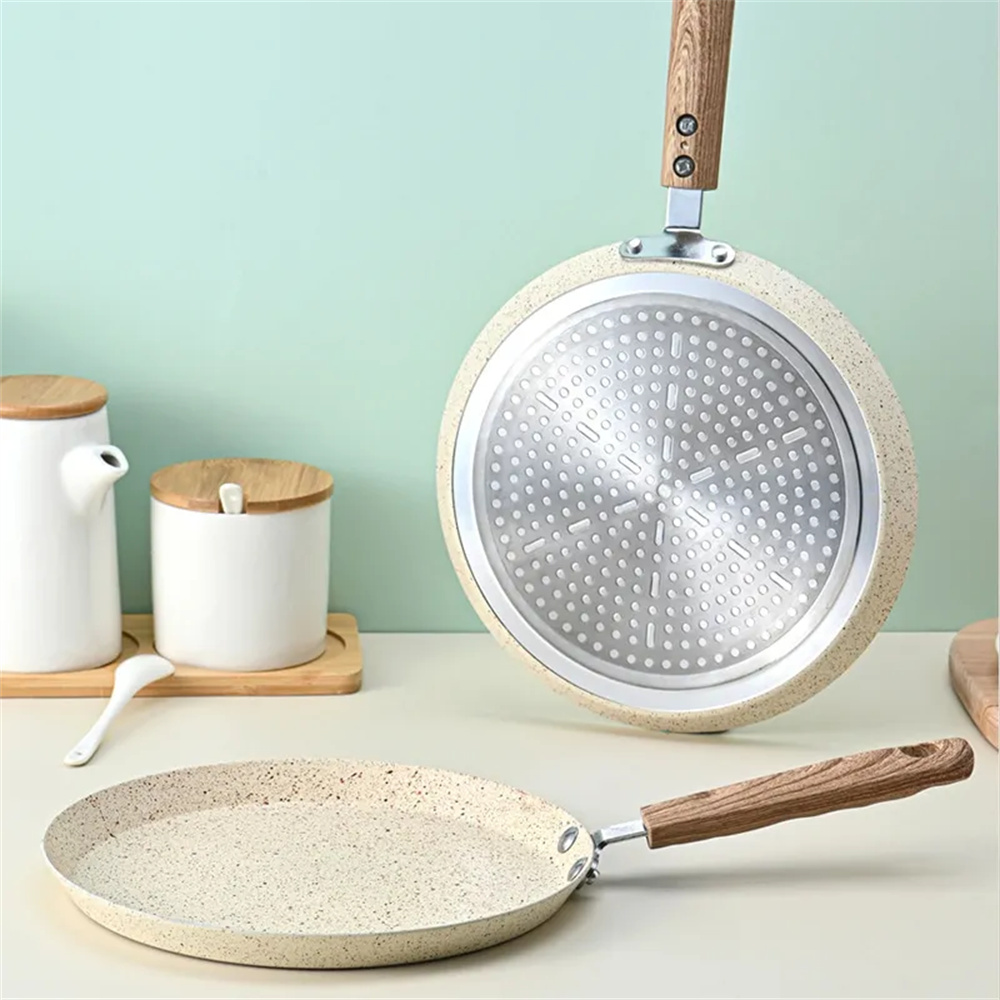 กระทะไม่ติดแพนเค้กเครปกระทะมิน - Mini Pancake Griddle บทวิจารณ์และราคา